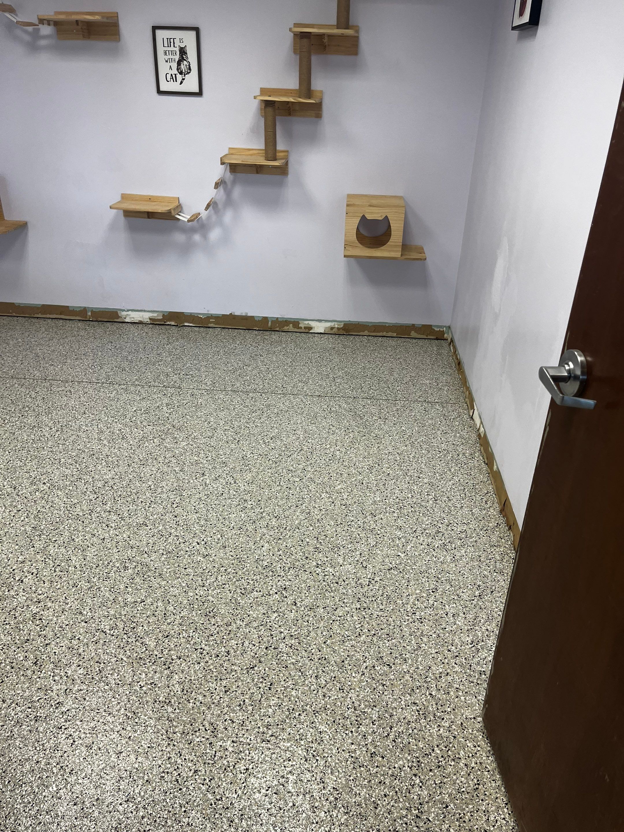 Commercial Floor Coating using Cabin Fever by My Garage Floor Guys