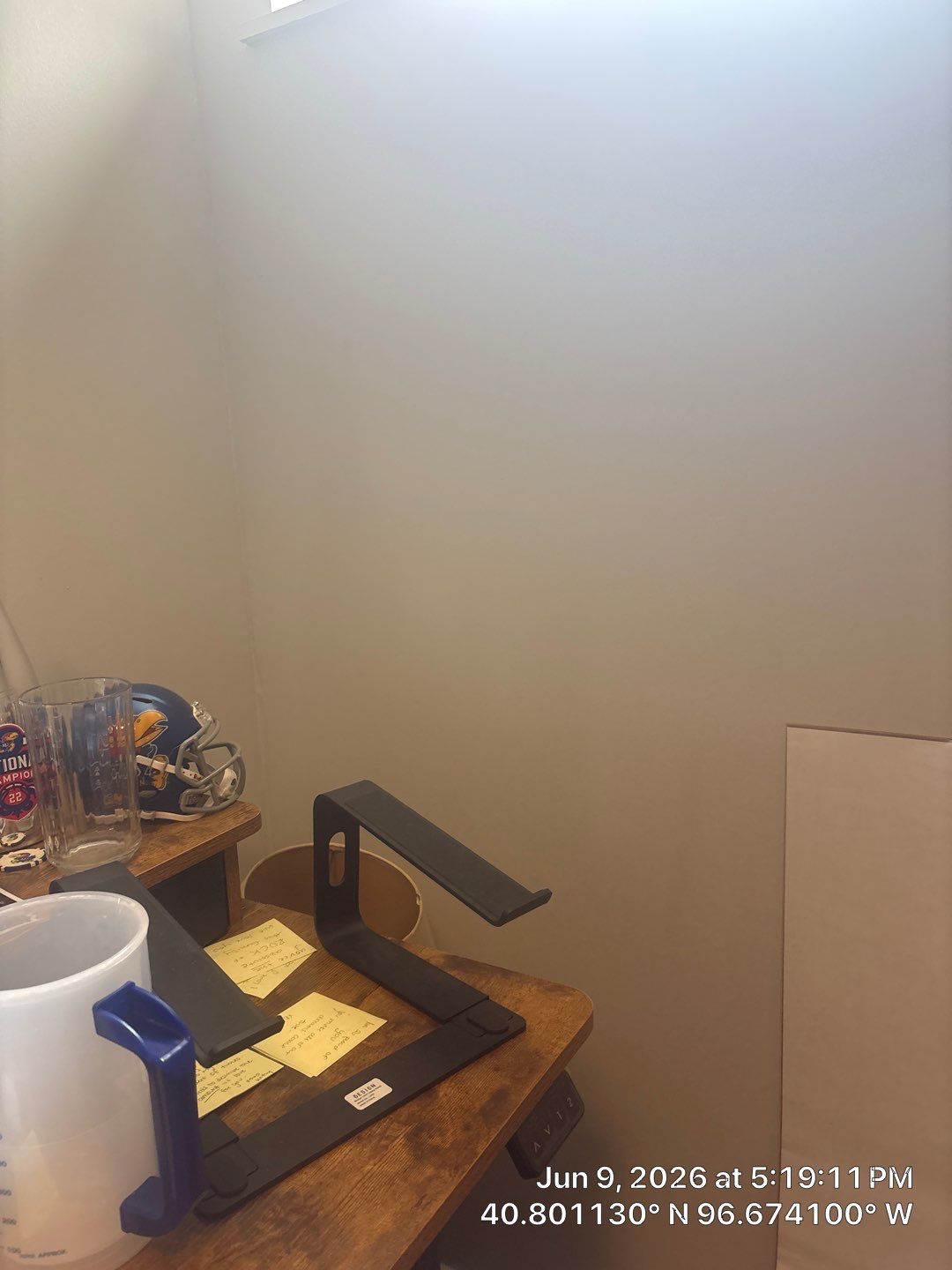 Basement Home Office Planning and Interior Assessment in Lincoln by CompanyCam Sales Demo