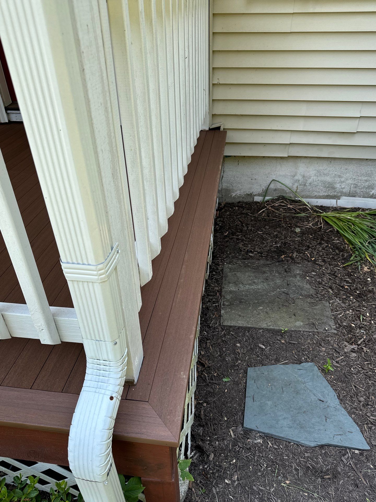 Front Porch Upgrades using TimberTech Advanced PVC Porch Collection by Chagnon Building & Remodeling LLC