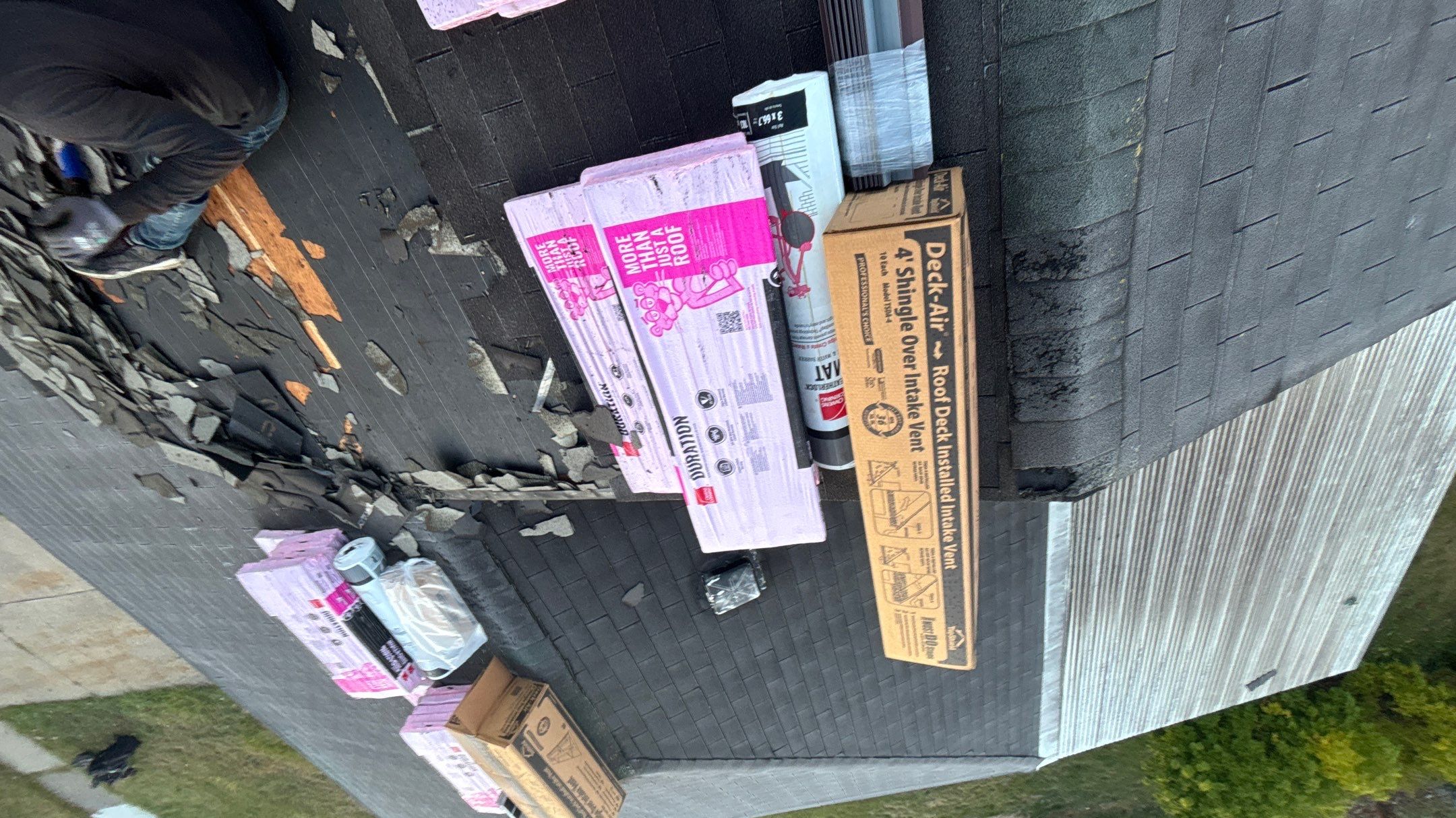 Roof Replacement using Owens Corning Brownwood by 180 Contractors
