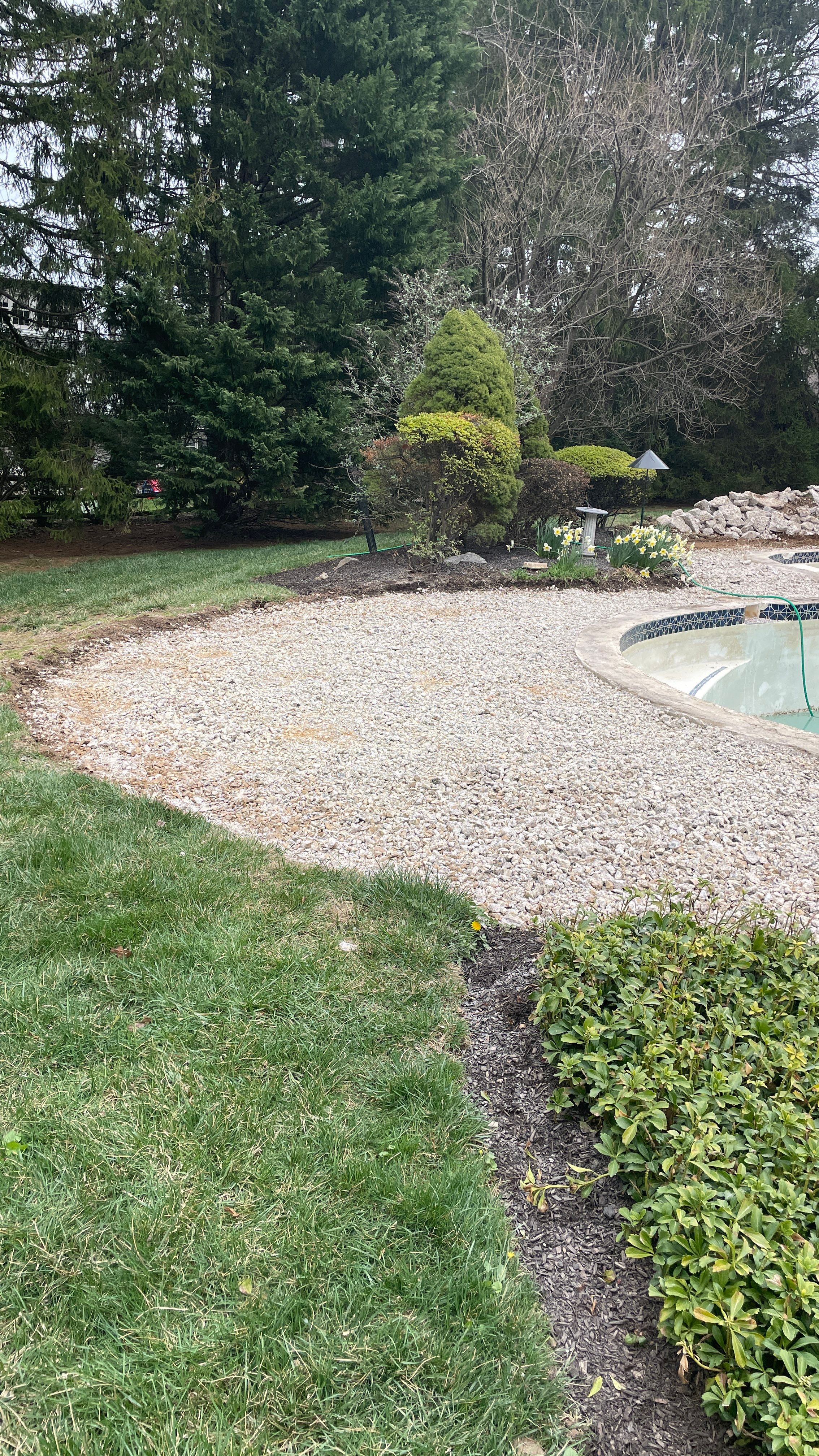 Exposed Aggregate Pool Deck Renovation in Villanova by Architectural Concrete Design