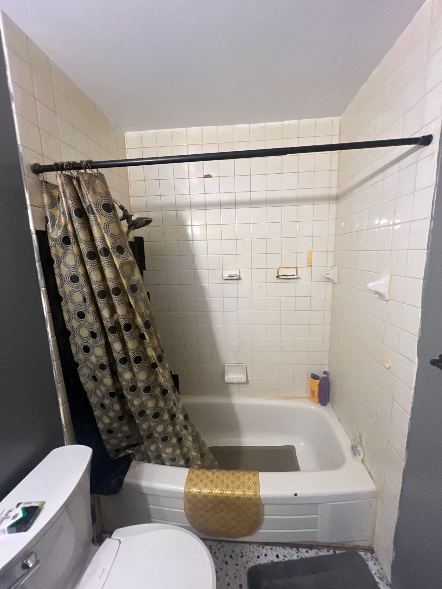 Beautiful tub to shower! by The Shower Company