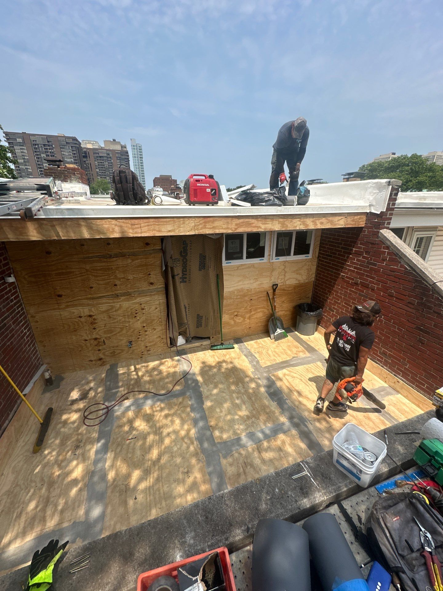 Roof & Pedestrian Deck Replacement by Philadelphia Quality Roofing