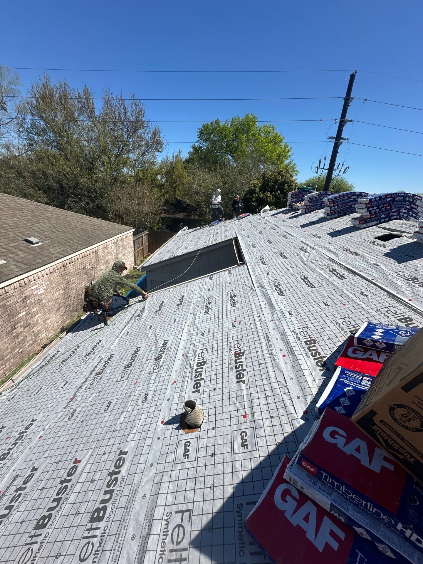 Roof Replacement in Windgate, Houston TX by Roof Repair Company