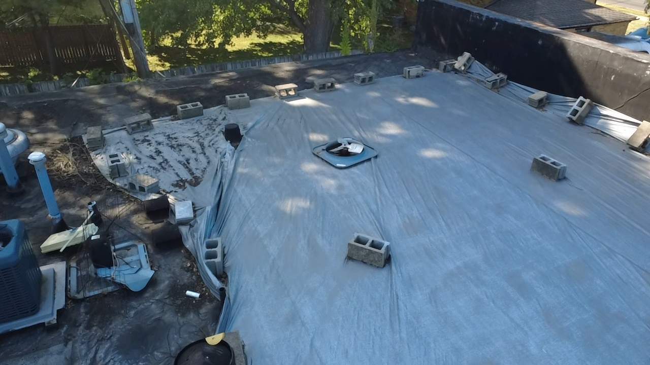 Sometimes you have to do what the client needs. And Budget was top of mind. by Level Up Roofing and Restoration Services LLC