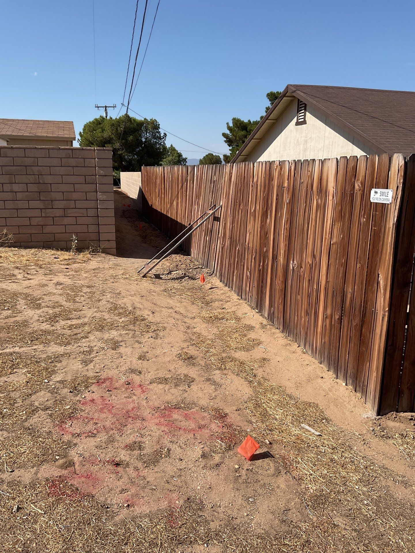 Dark Brown Privacy Chain Link Fence by Fence Guys Inc.