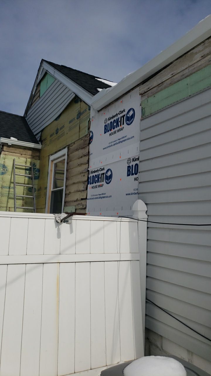 Hammond Siding Job by Kraz Construction