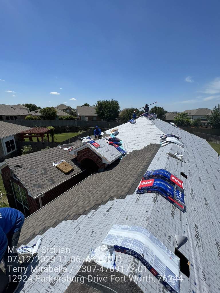 Project in Fort Worth by Zeus Exteriors