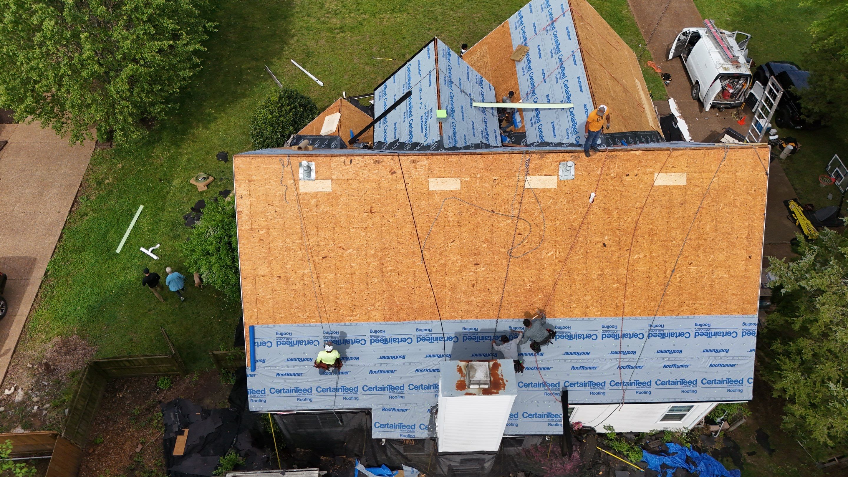 Charcoal Black Re-Roof by Royal House LLC