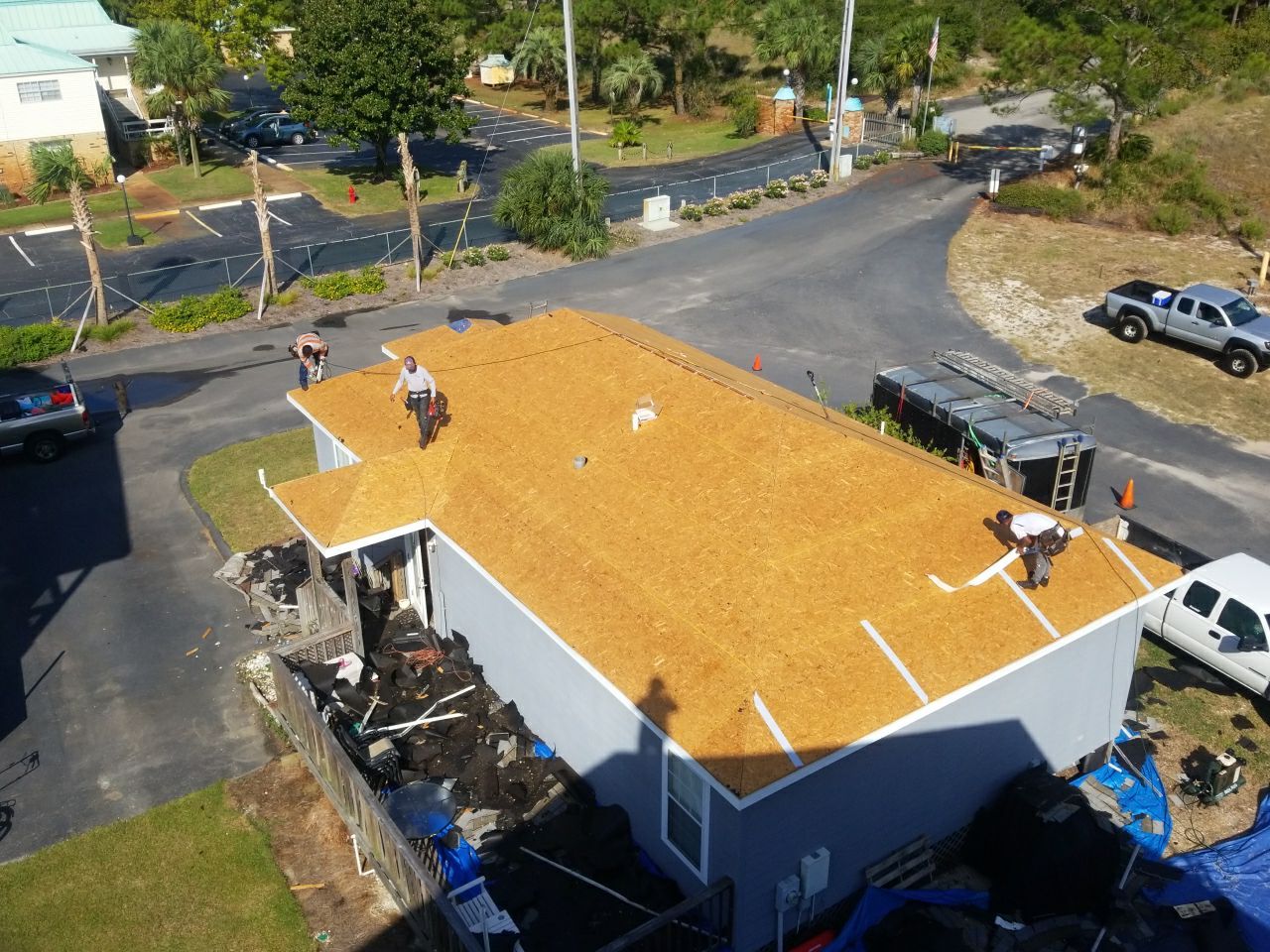 Residential Roofing Installation using Roof Replacement by American Roofing & Construction LLC