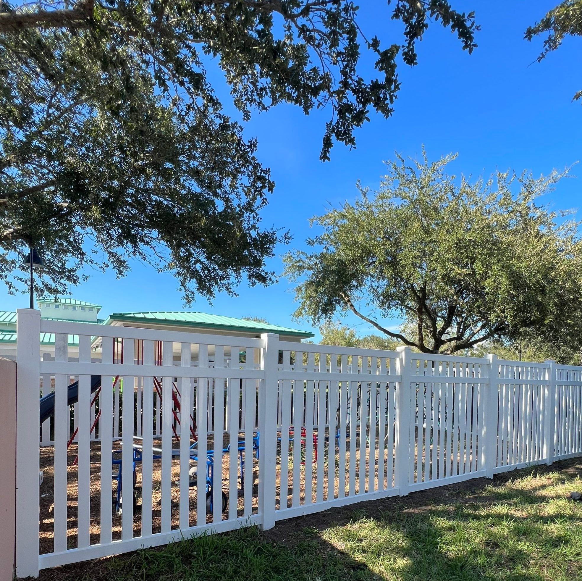 Vinyl Fence Installation using Vinyl Picket Fence by Asap fence and gates, LLC