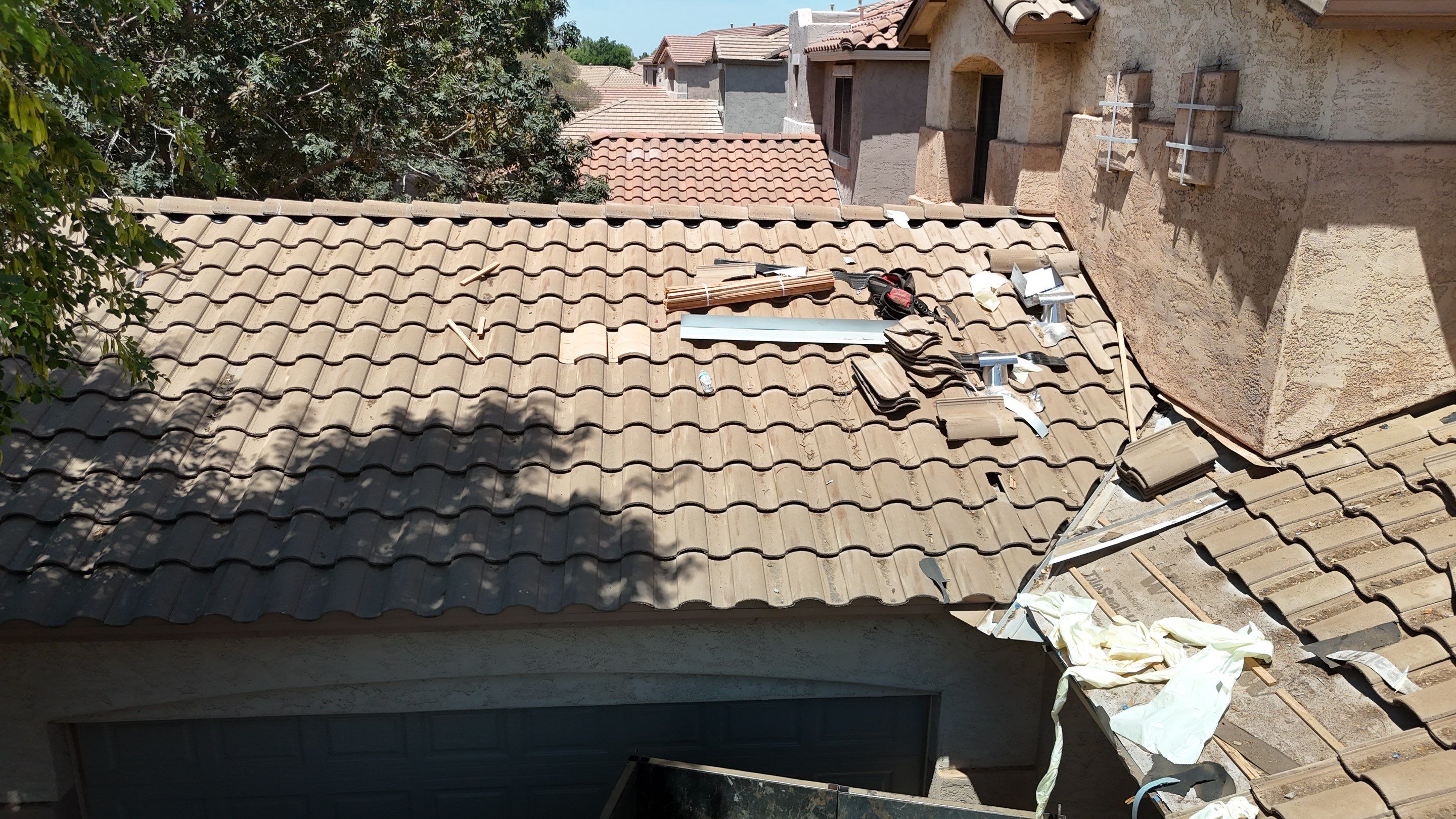 Project in Queen Creek, AZ by Saint Roofing