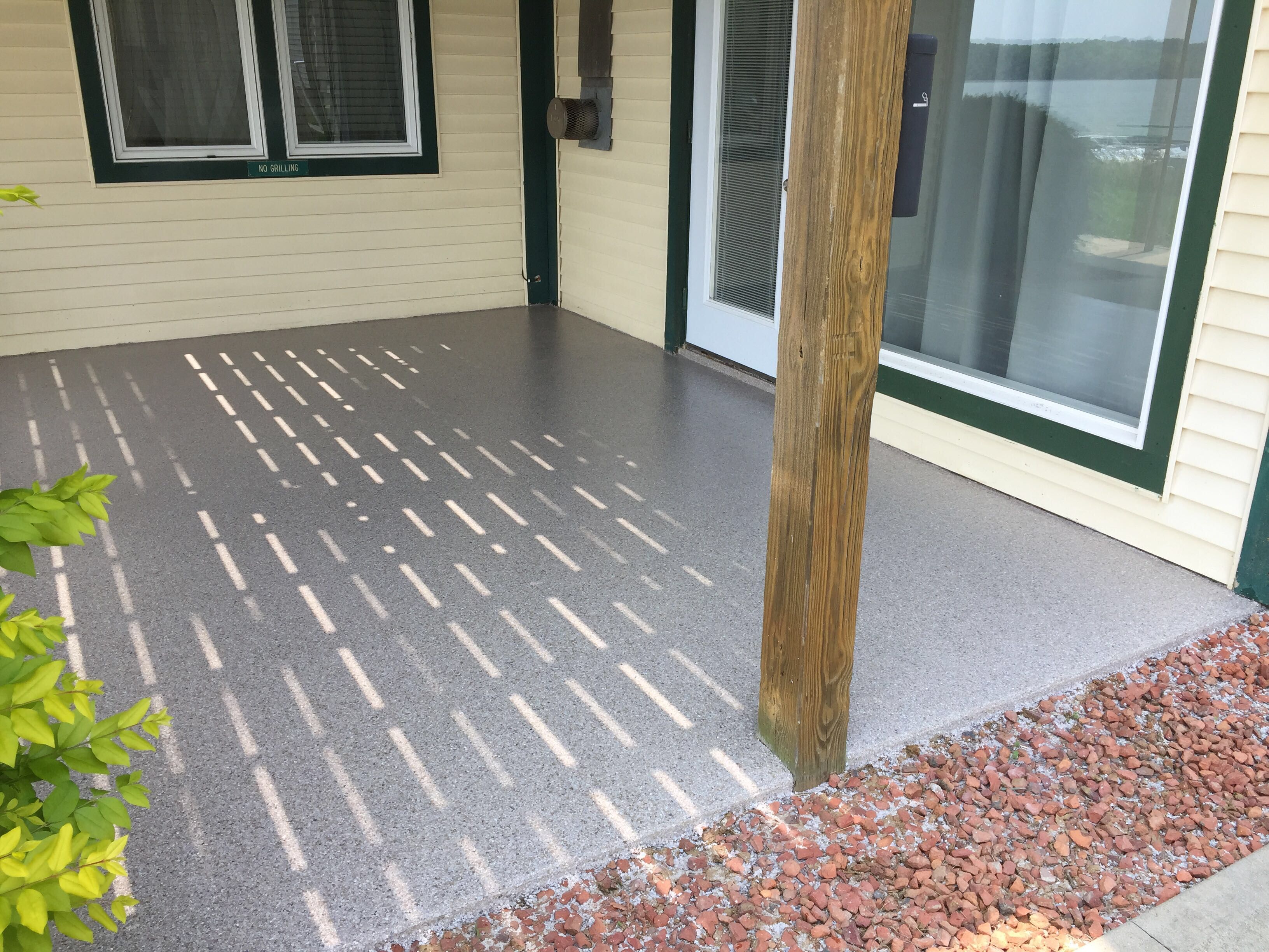 Patio Installation using Fieldstone by Your1DayFloor.com