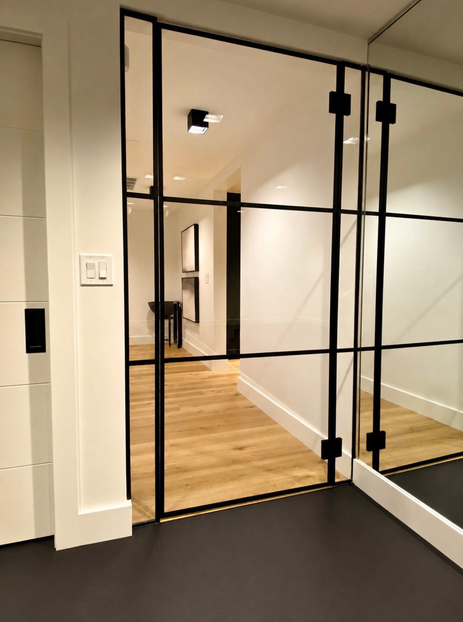 Basement Finishing Project with Home Gym and Sauna in Prospect by Authentic Carpentry