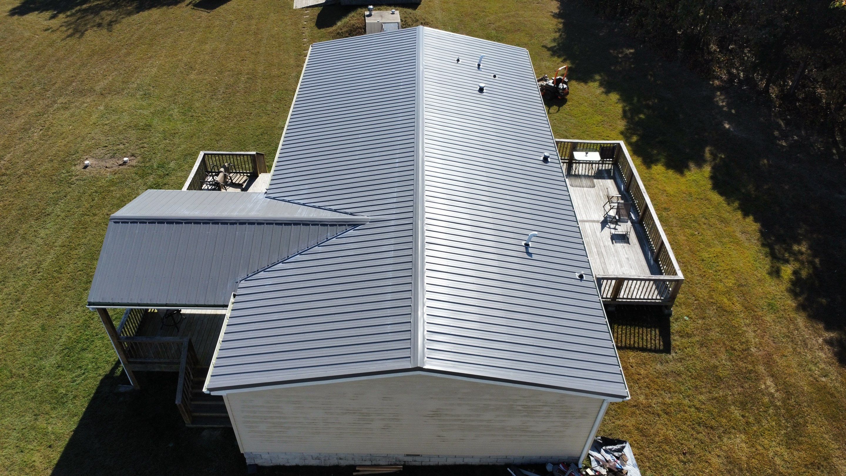 Residential Roofing Install - 29 Gauge G-Rib Metal  by Titan Commercial & Residential Roofing 