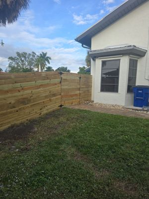 Horizontal Wood Project in Fort Myers