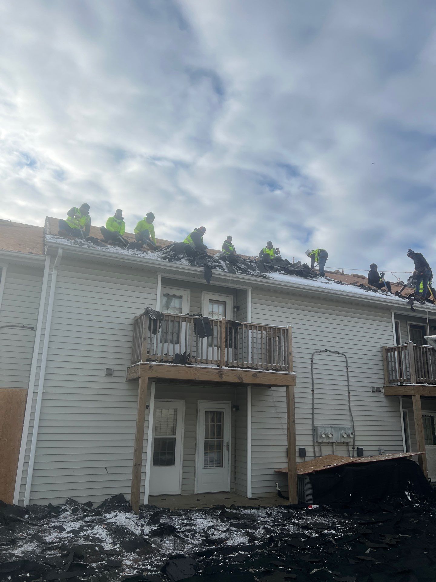 Project in Virginia Beach, VA by Jayhawk Exteriors