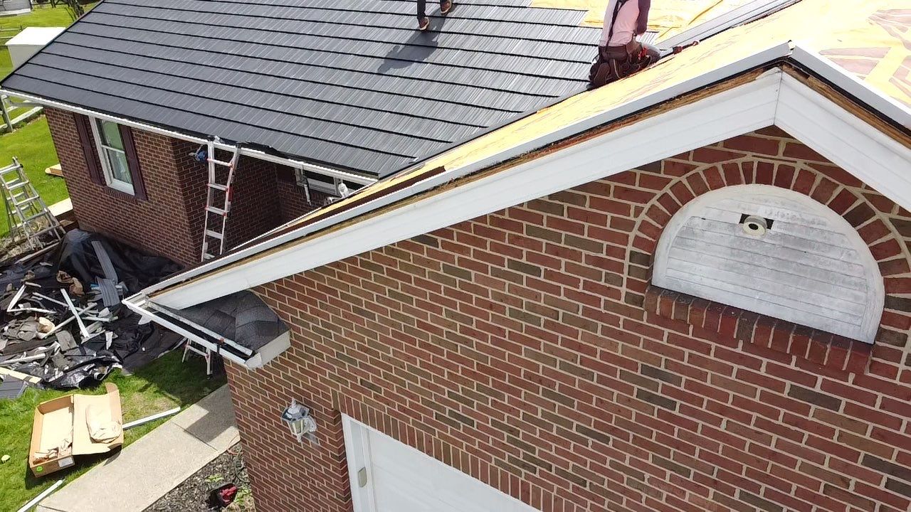 Metal Shingle Shake Roof Installation – Sidney, Ohio by 4Ever Metal Roofing