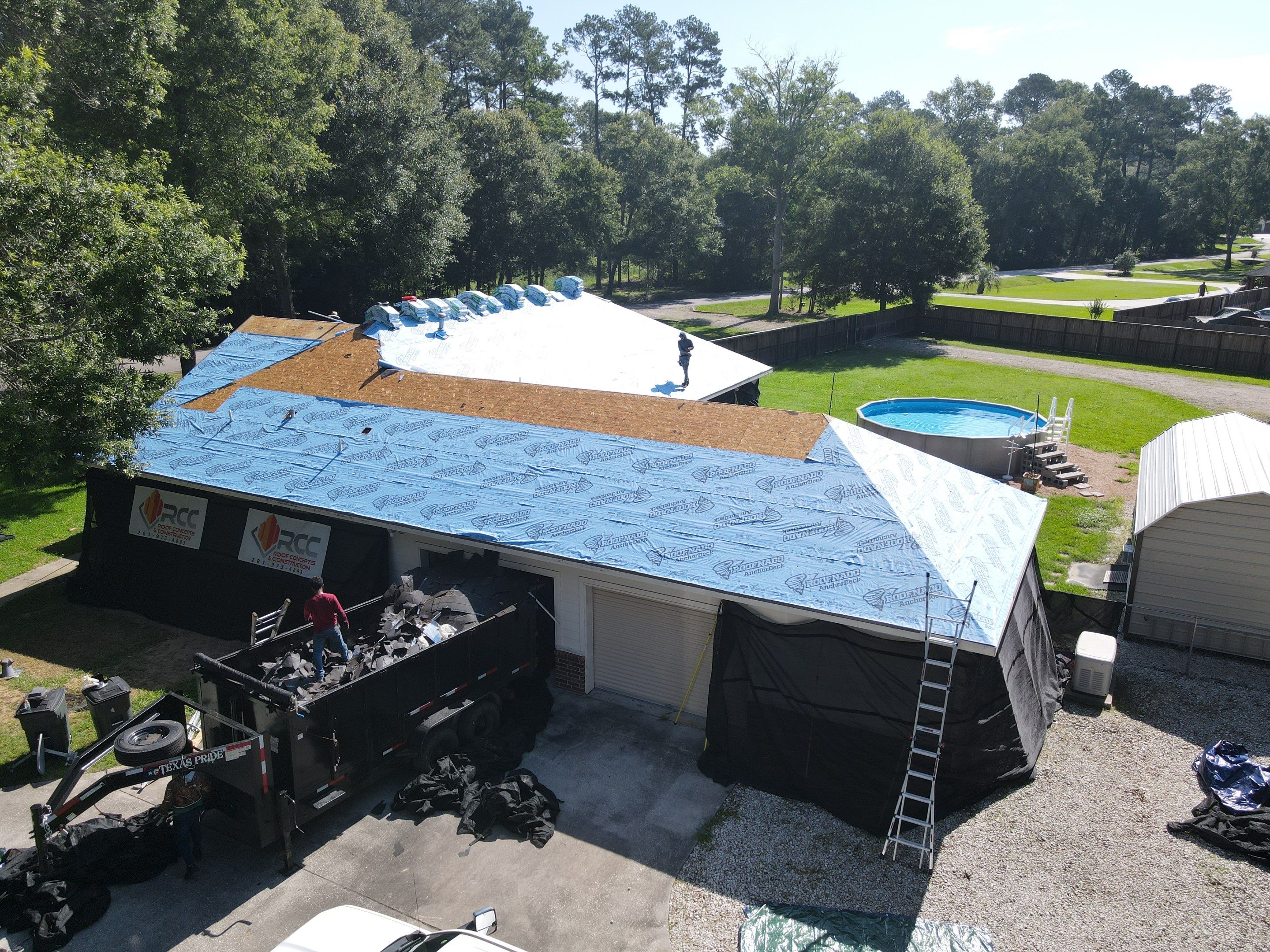 Residential Roofing Installation using Malarkey Vista Impact Resistant by Roof Concepts Construction