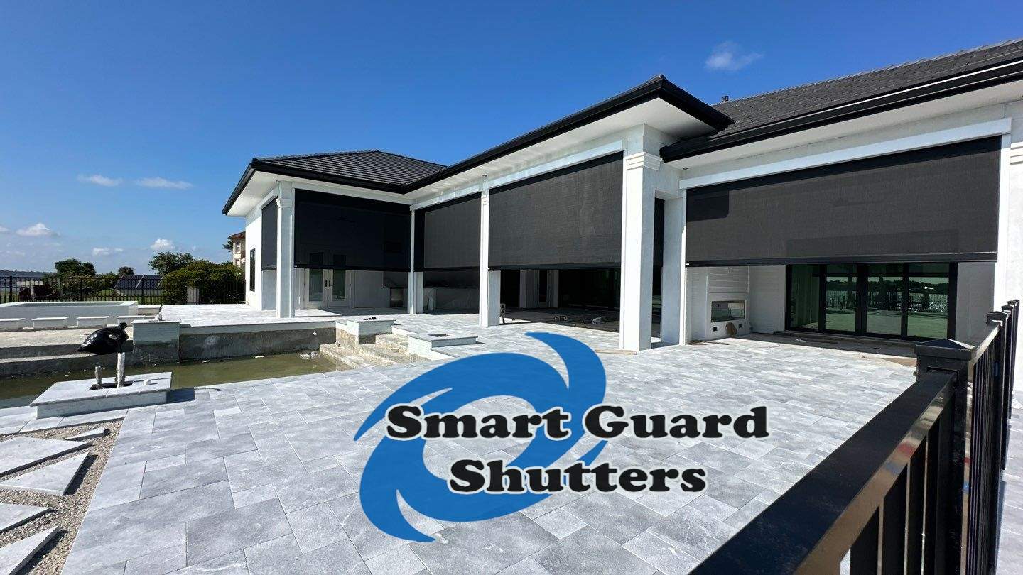 7 UltraShield Motorized Hurricane Screen by Smart Guard Shutters