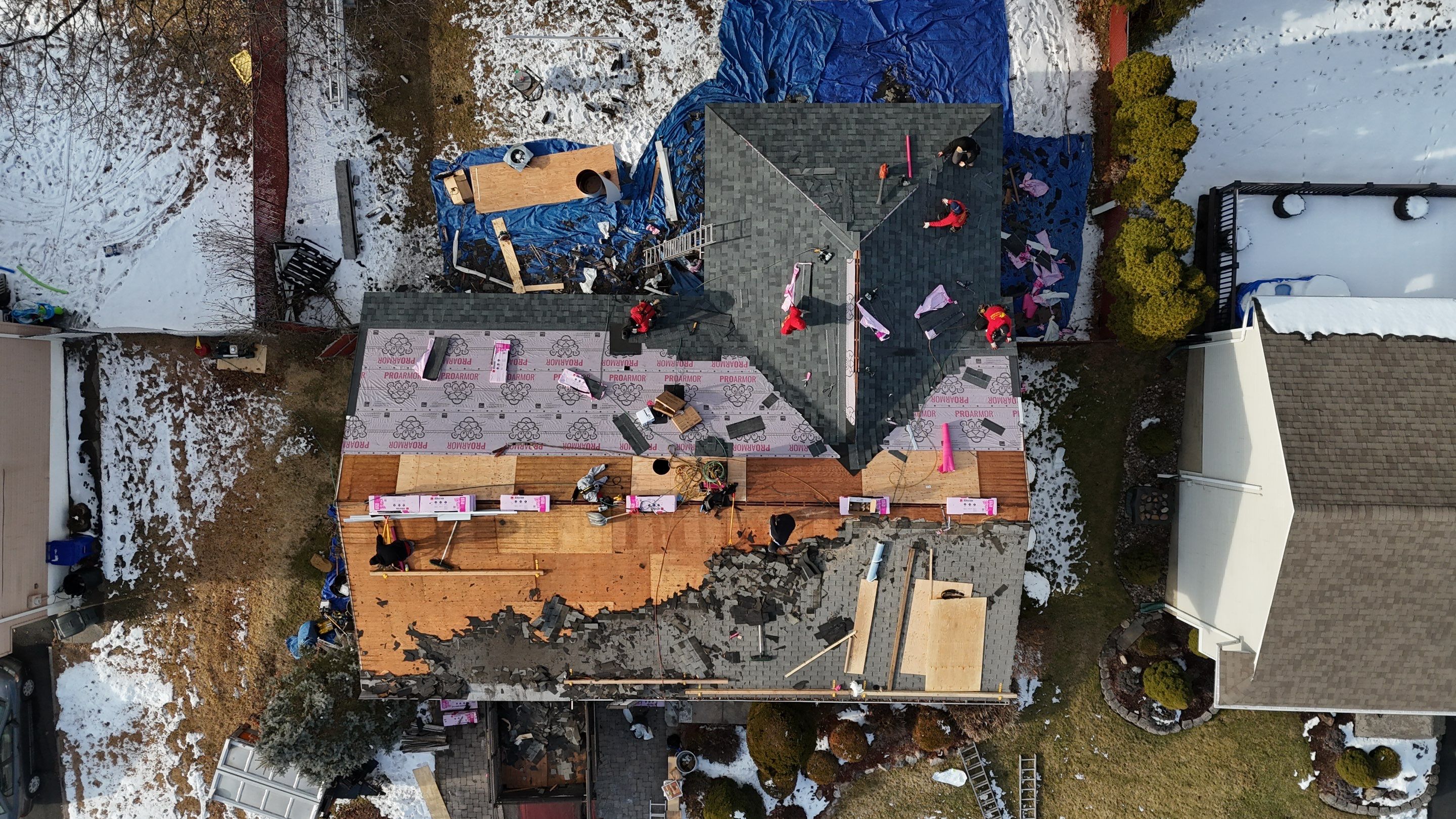 Roof Project in Totowa, NJ by All State Home Improvement Inc.