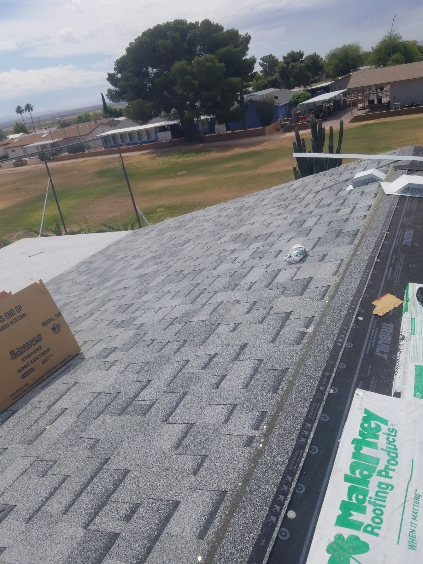 Residential Roofing Installation using Malarkey Shingles by Weather-Tite Exteriors LLC