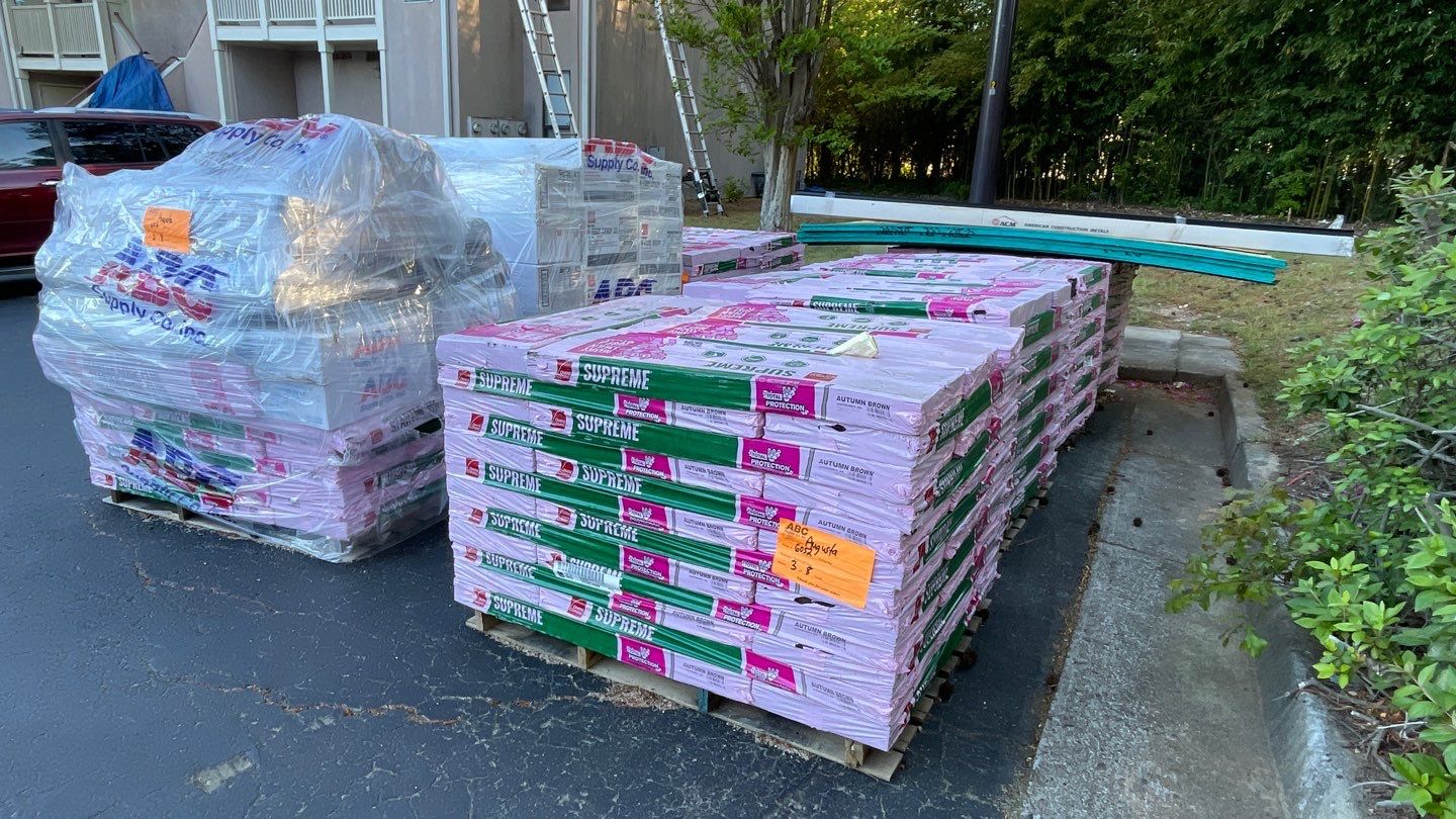 Commercial Roofing Installation using Owens Corning Autumn Brown by Inspector Roofing and Restoration