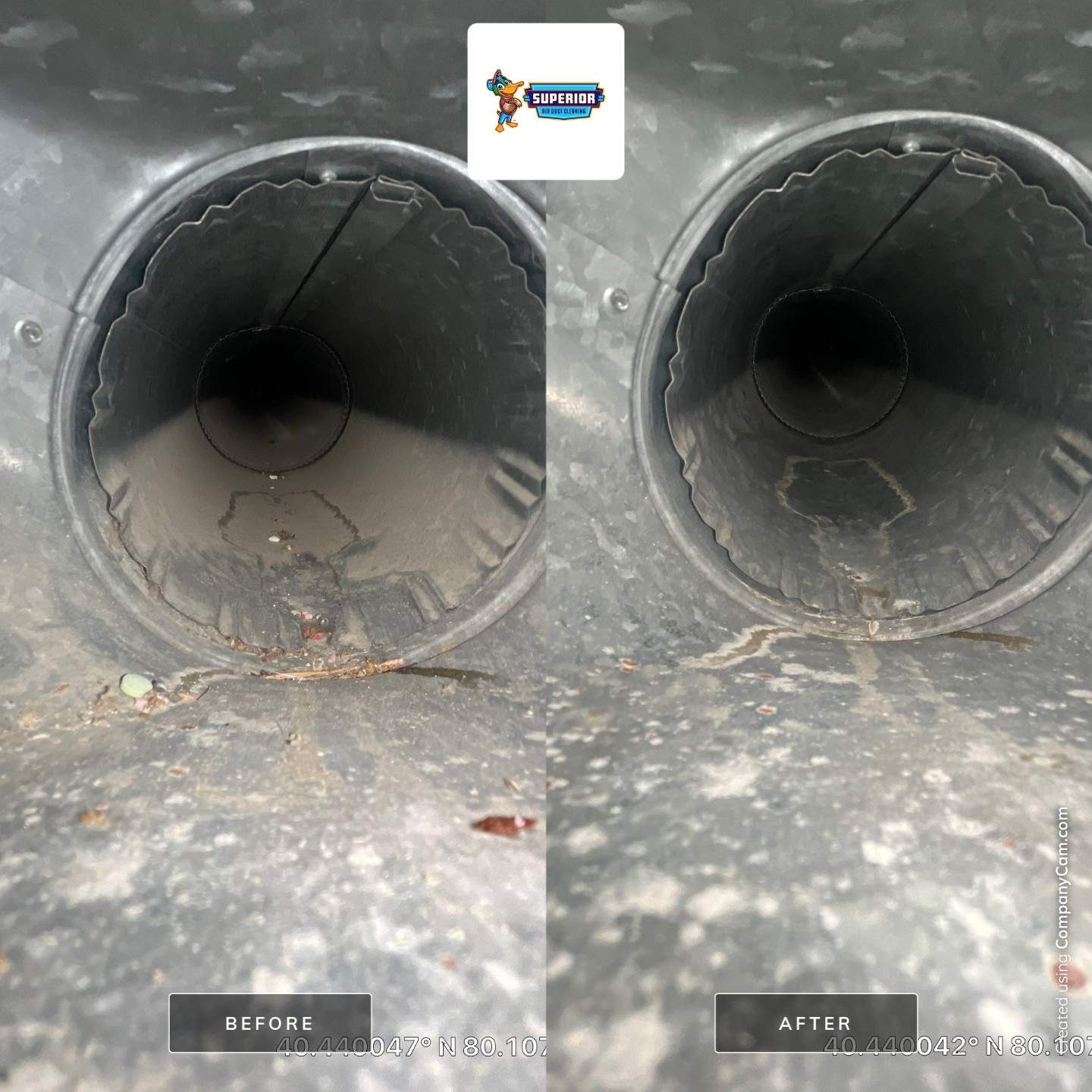 Air Duct Cleaning With a Vacuum Truck in Pittsburgh, PA by Superior Air Duct Cleaning