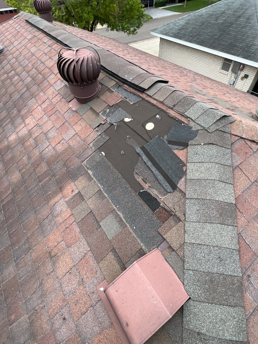 Mission Roof Project  by Bison Roofing  