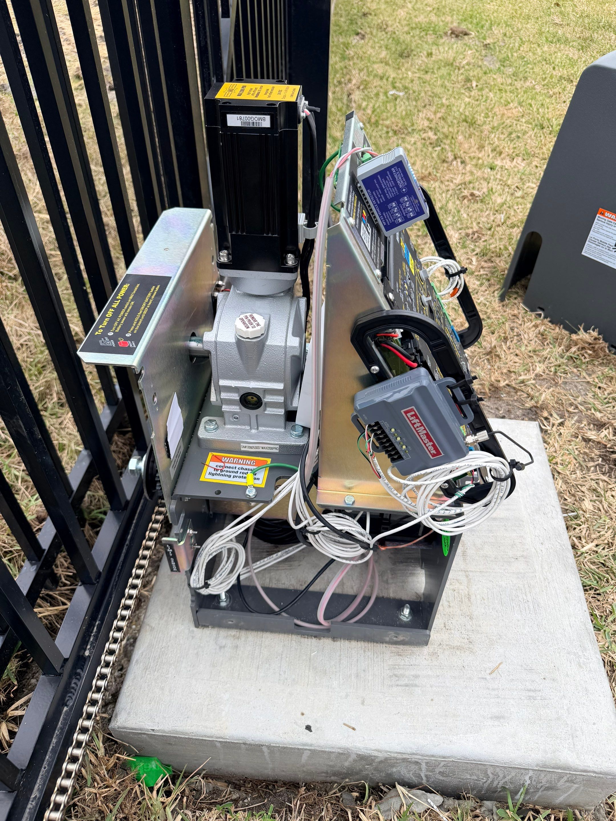Slide Gate Operator Installation with MAX Control Board – Melbourne, FL by TeleCommPro