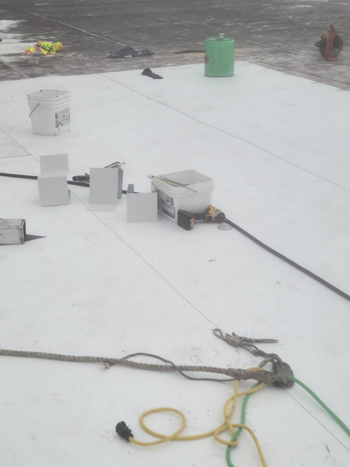 Emergency Repair on School from Storm Damage by Four Peaks Roofing