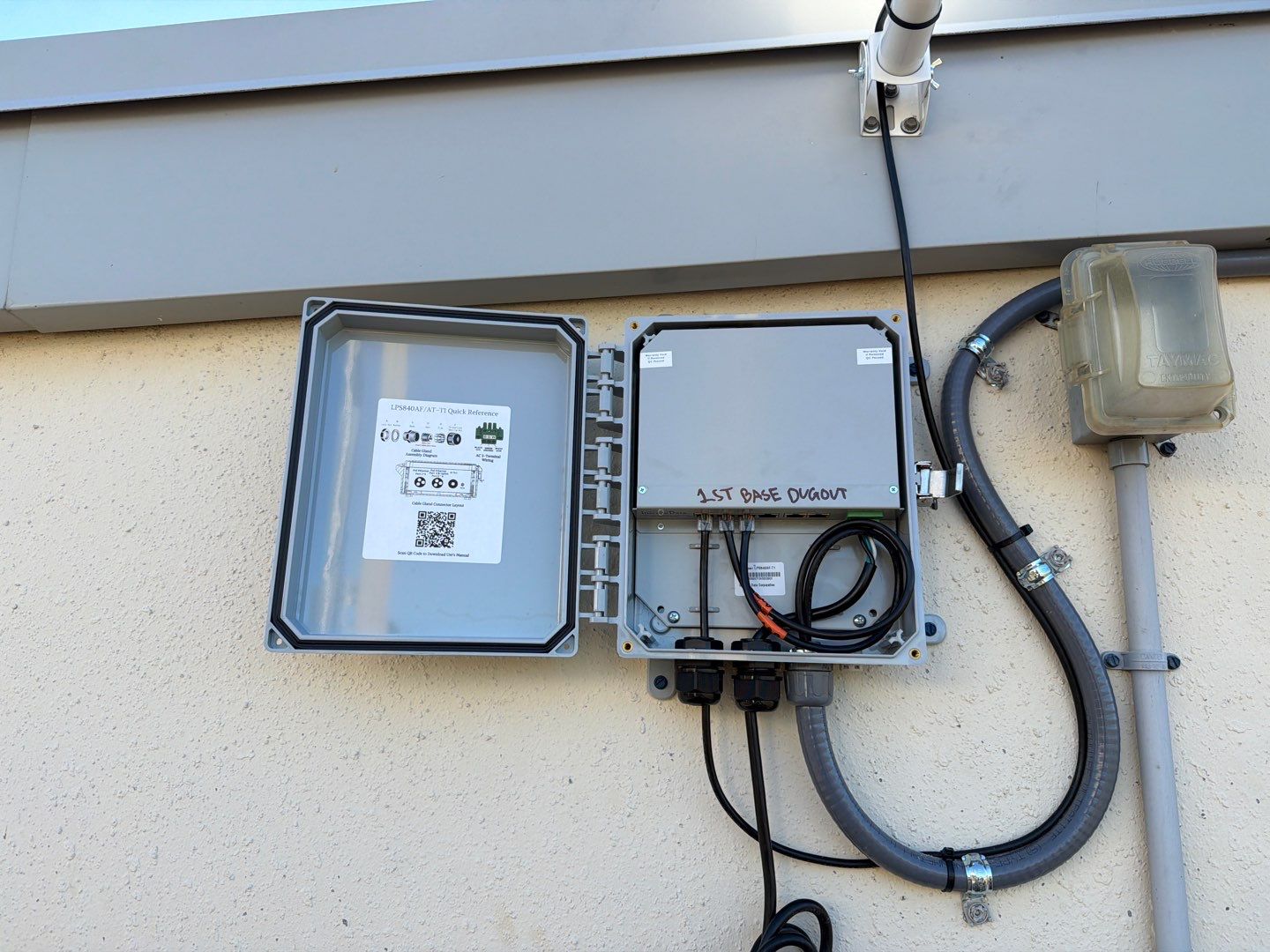 Eastern Florida State College Baseball Field – Analytical Camera System Installation with AWRE – Brevard County, FL by TeleCommPro