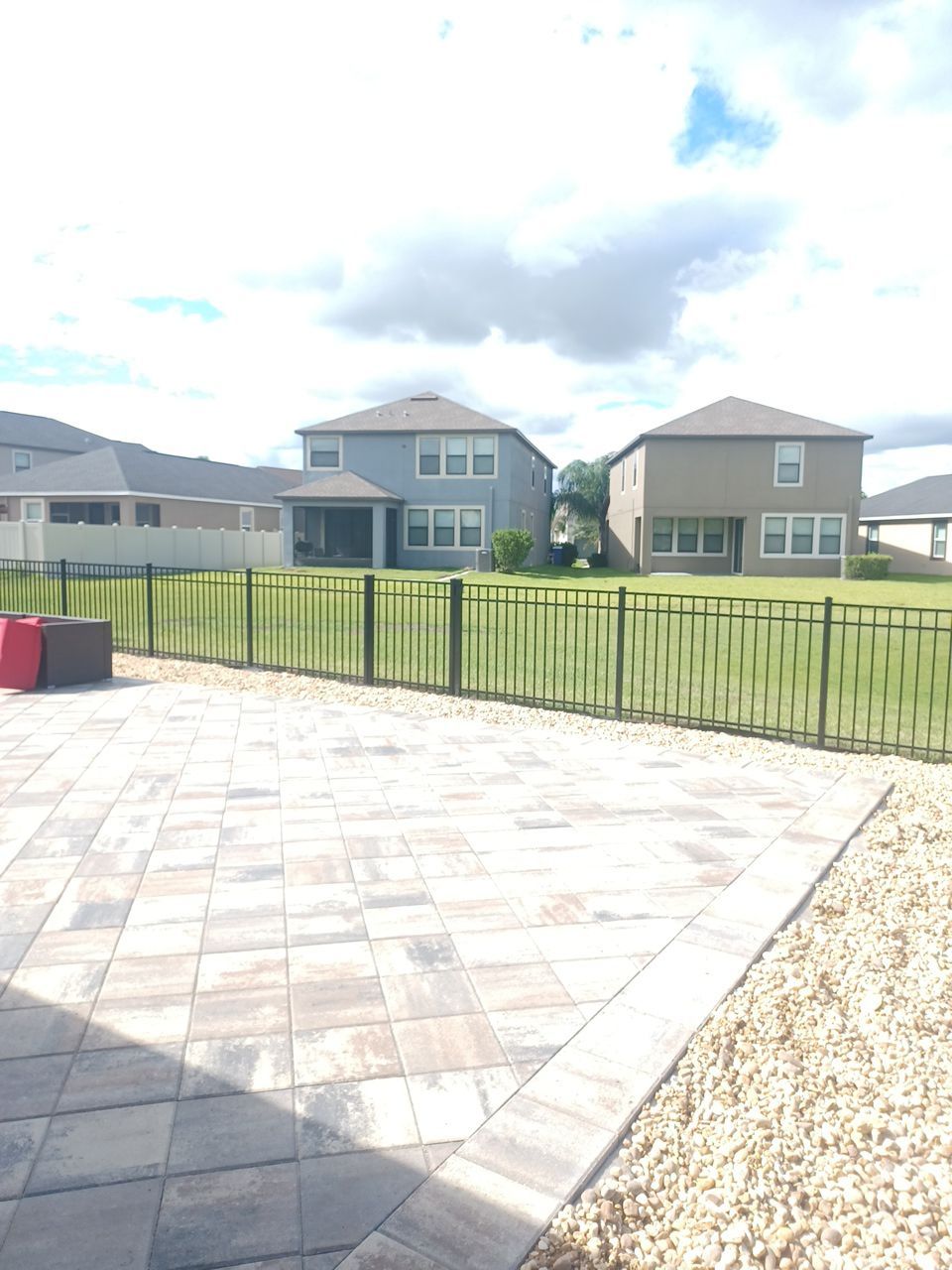 Ruskin, FL 4ft. Tall 3-Rail Black Aluminum Fence by Asap fence and gates, LLC