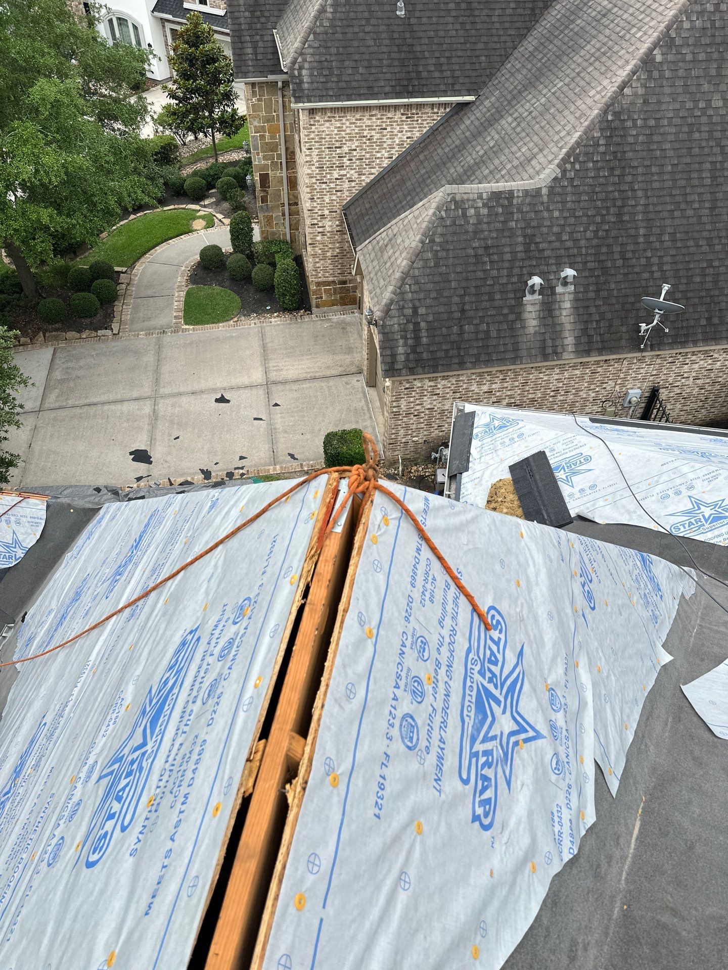 Project in Spring by Motion Roofing