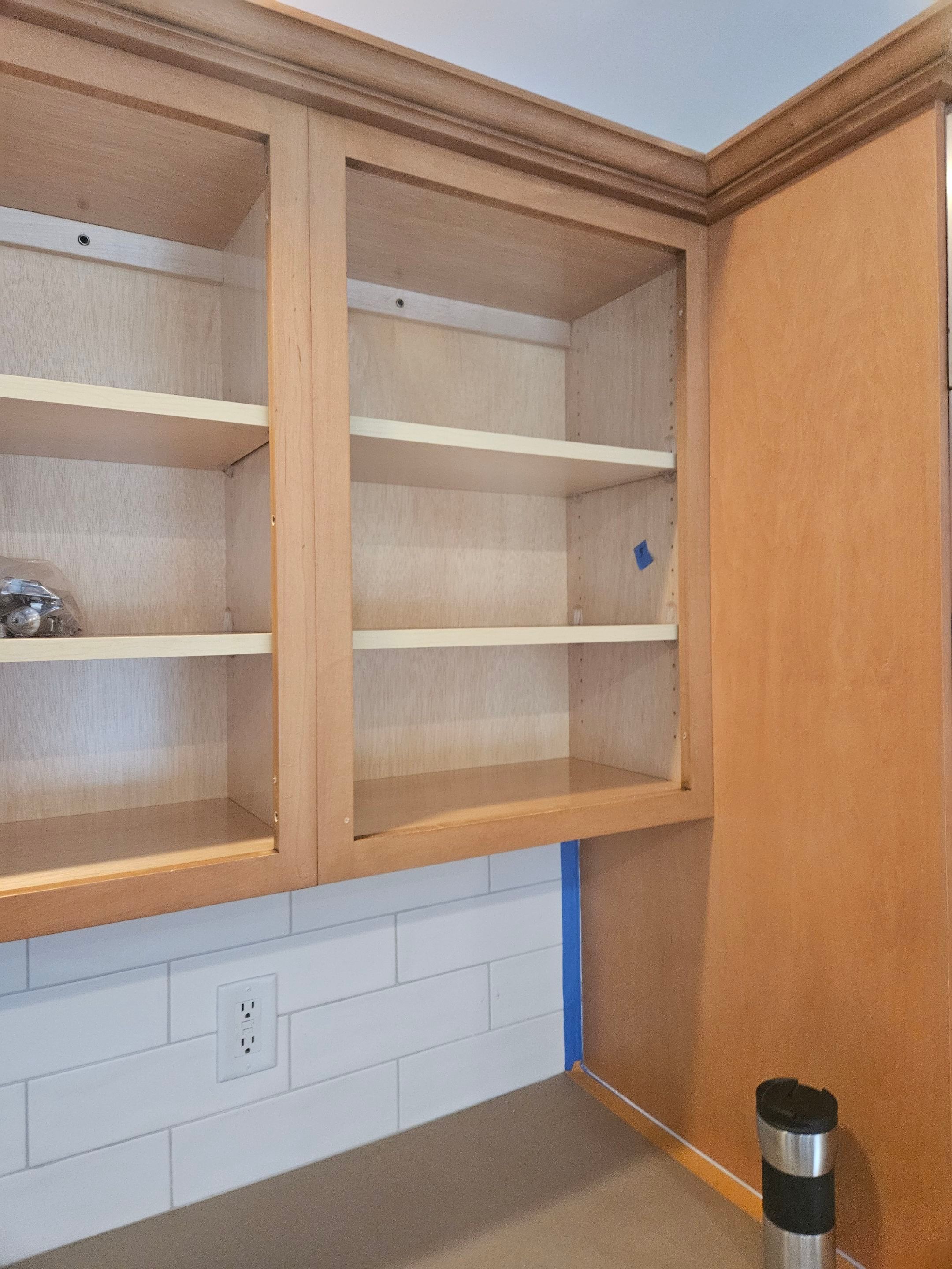 Chic Kitchen Cabinet Refinishing Project by Spectrum Painting, LLC