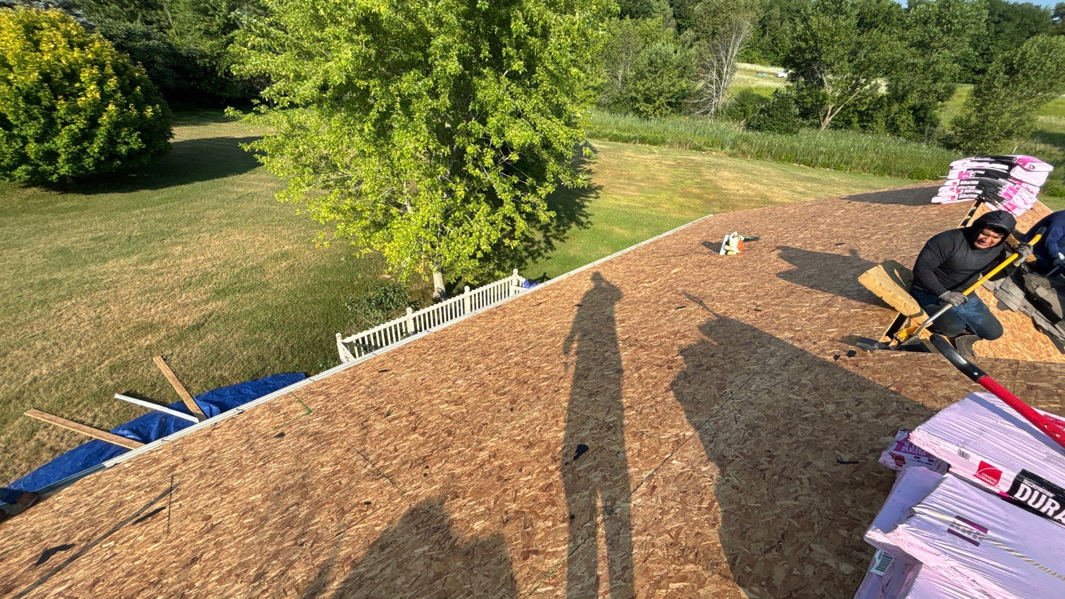 Roof Replacement using Owens Corning Tru Definitions by 180 Contractors