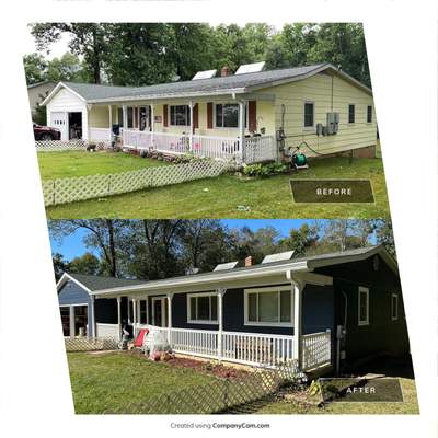 Siding Installation using JH Select Cedarmill Eased Edge