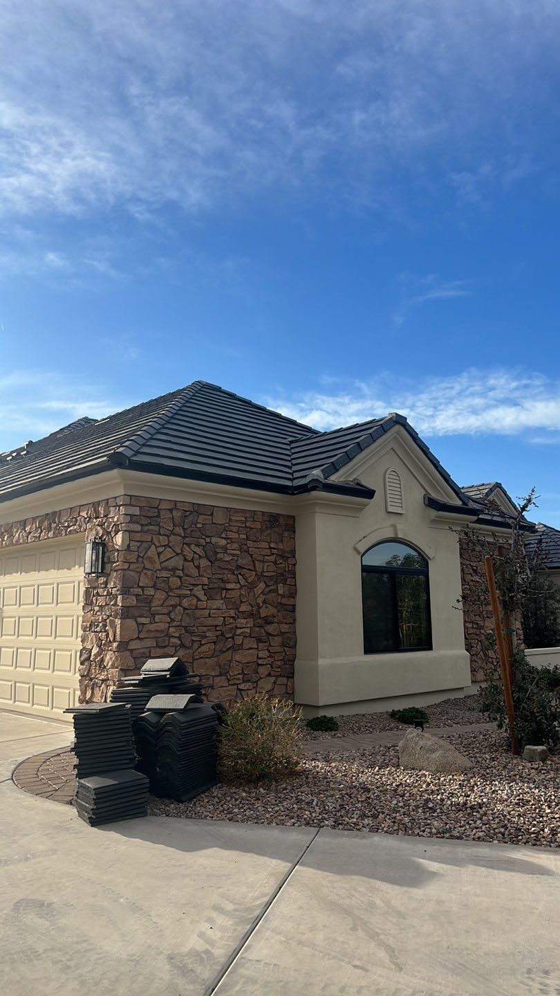 Gray Tile by Reimagine Roofing