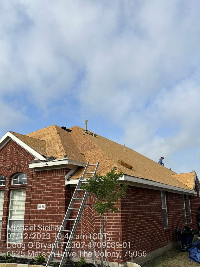 Project in The Colony by Zeus Exteriors
