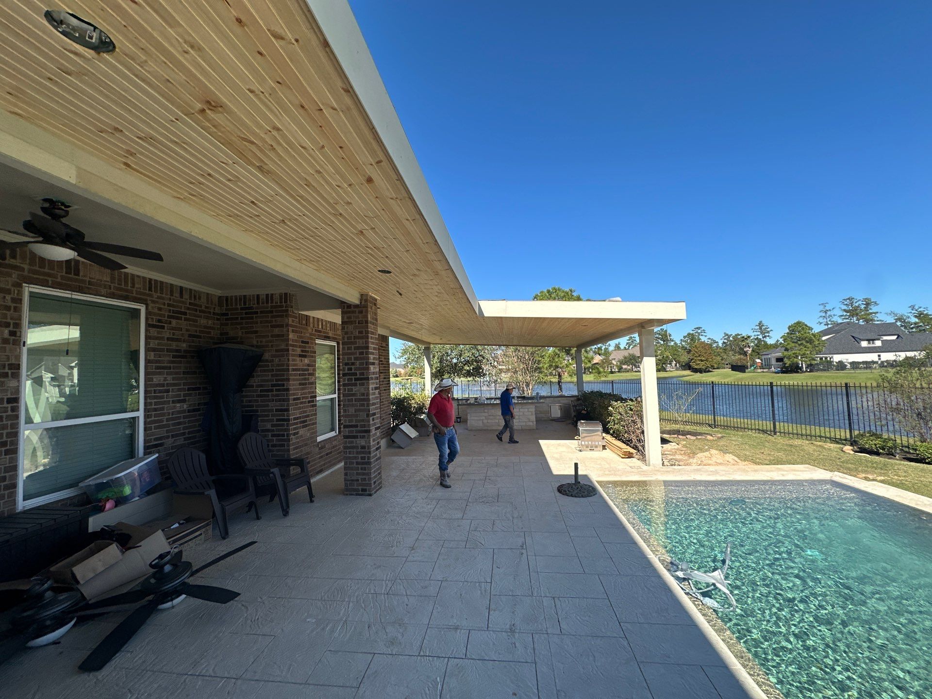 Covered Patio using Sophalx Crew by SophAlx LLC