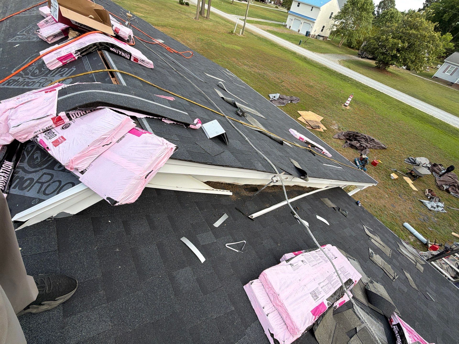 Complete Architectural Shingle Roof Replacement Project in Hudgins by Cade Construction