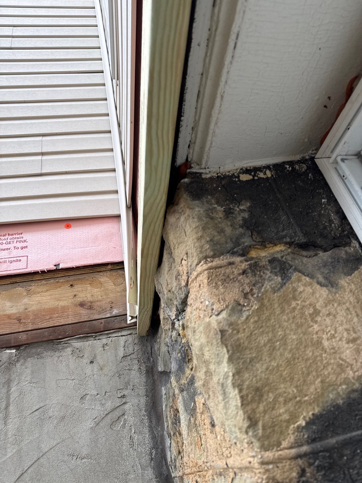 Deck and door by Cousins Roofing Siding & Decks