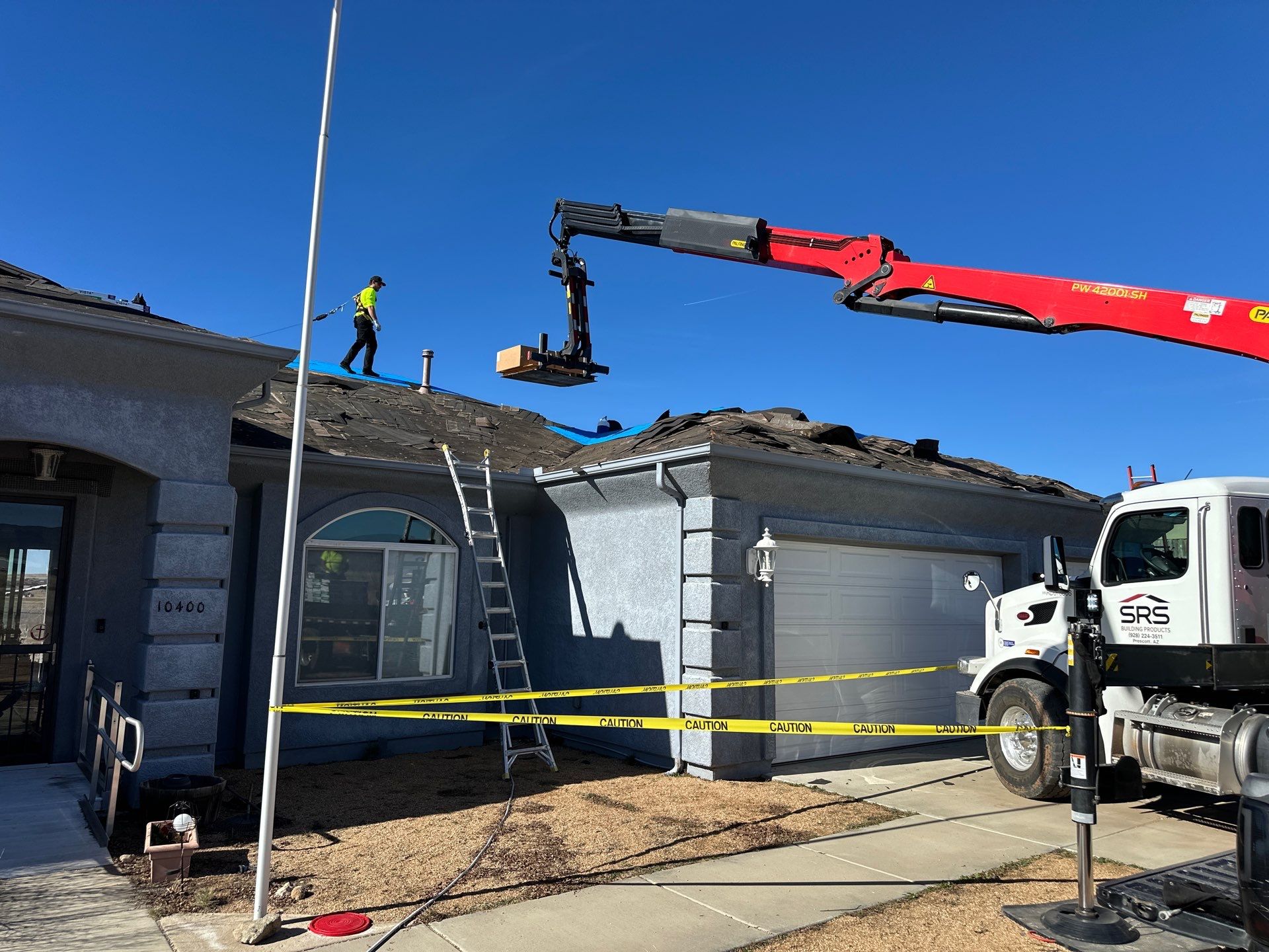 Prescott Valley Architectural Shingle Roof Replacement by Badger Roofing