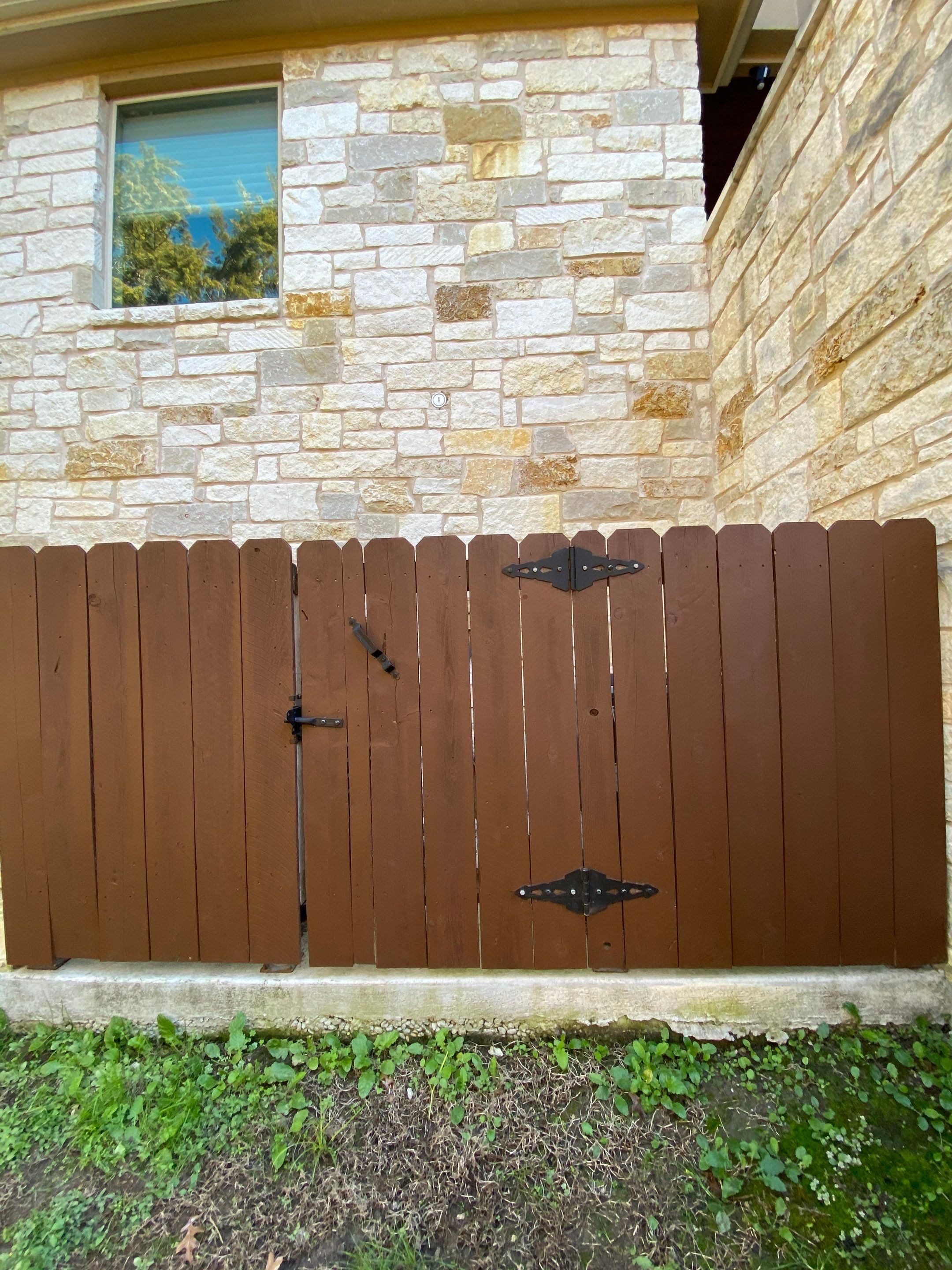 Exterior Re-stain in Lakeway  by AJ’s Painting