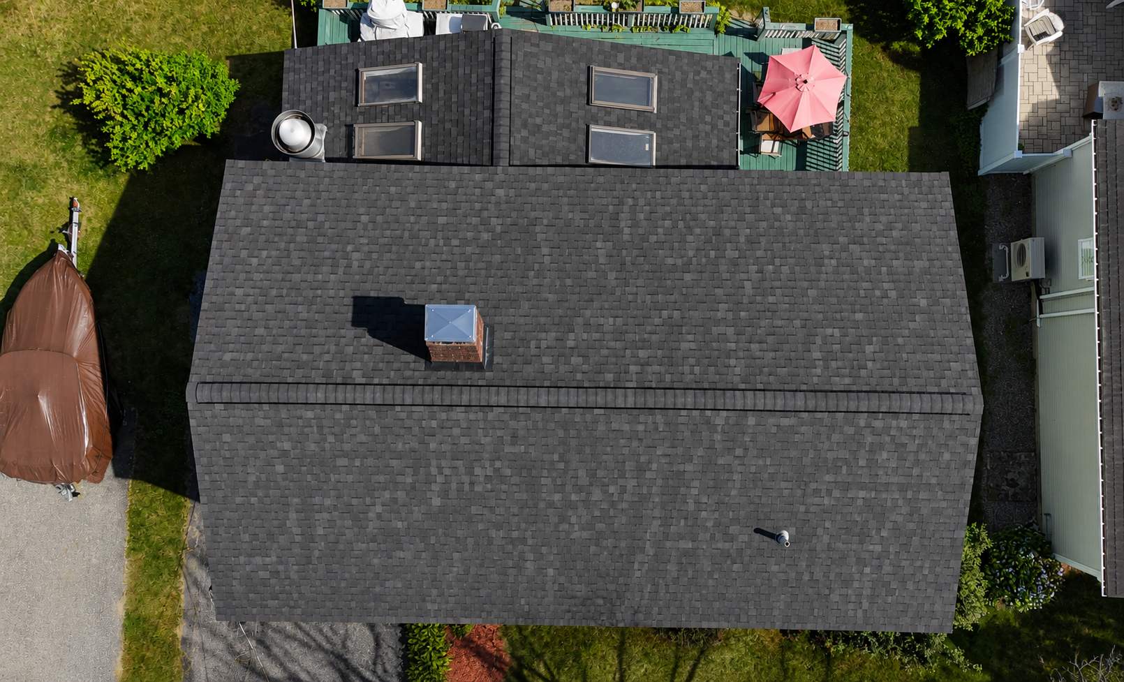 Full Roof Replacement in Woburn, MA – Owens Corning Duration, Onyx Black with Ridge Vent Upgrade by JOHNNYS PRO