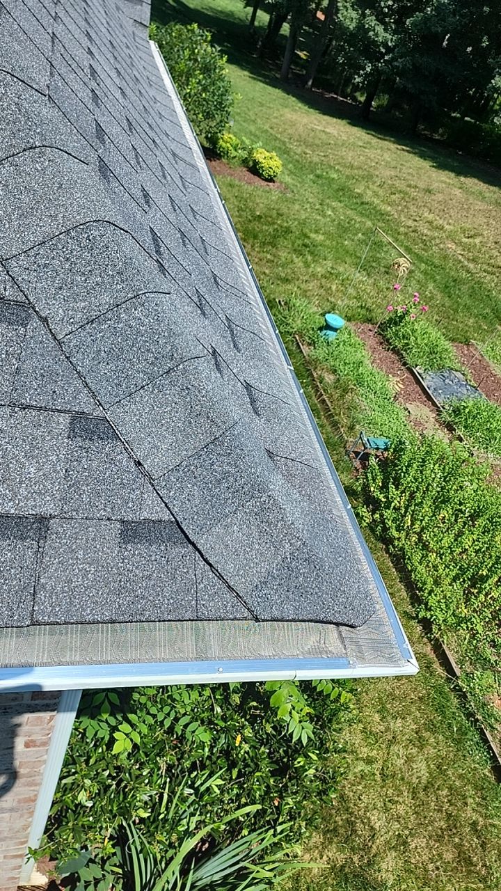 Gutter guard instalation  by Power Wash Masters LLC