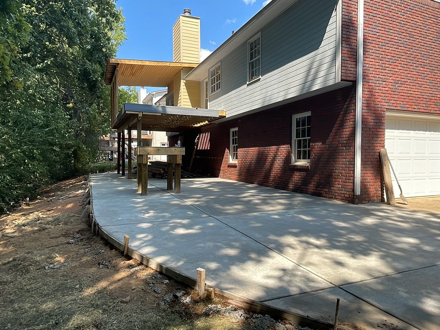 South Trace Lane - Deck Installation and Chimney Repair by Pillar and Pine