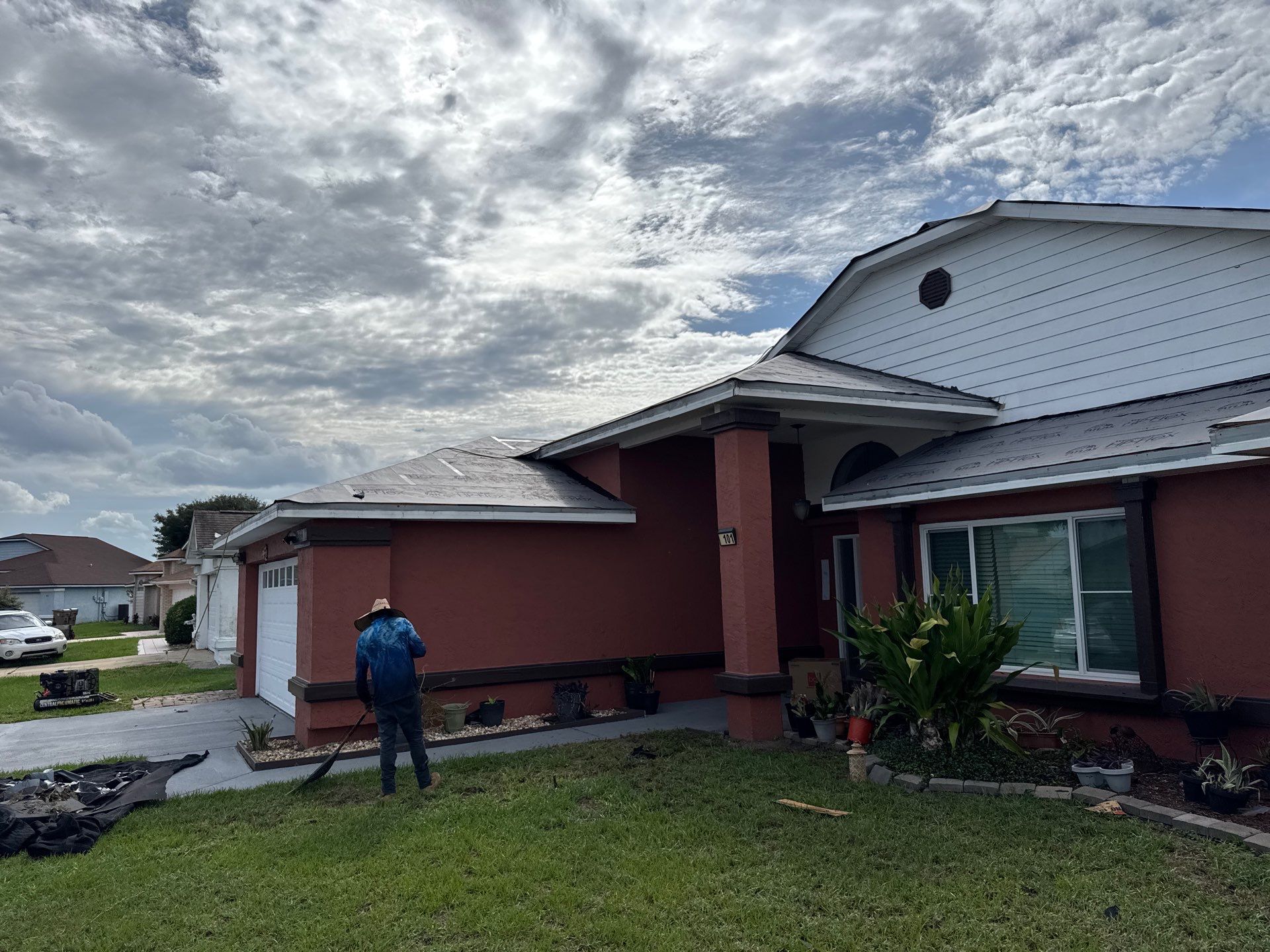 Residential Metal Roofing Installation and Gutter Replacement in Kissimmee by Pinnacle Roofing Group