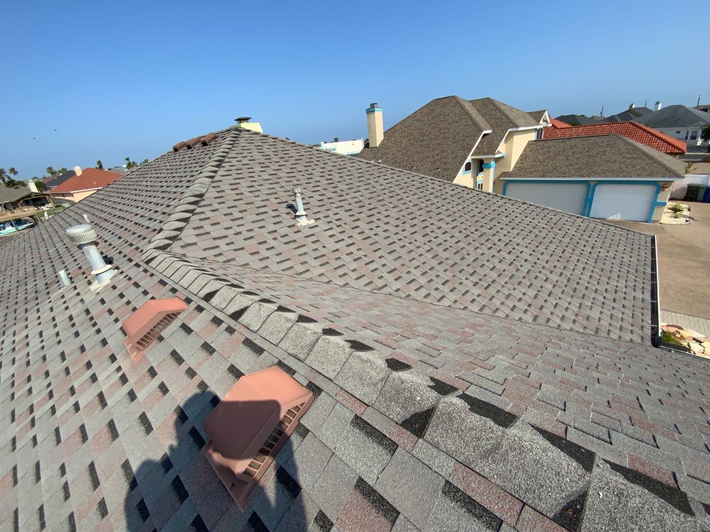 Residential Roofing Installation using Tilcor Stone Coated Steel Roofing by Lighthouse Roofing