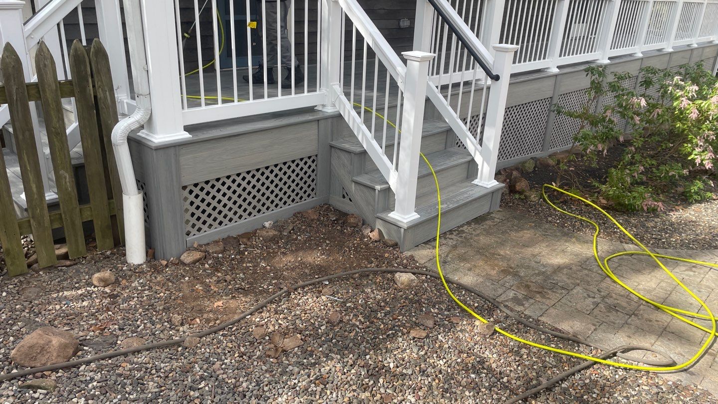 Porch Resurface in Clinton NJ by deck guardian